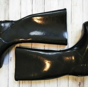 Michael Kors wedge rain boots